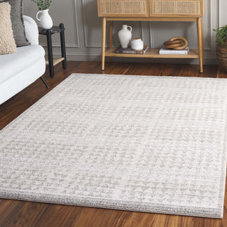 Safavieh Northport NTP430A Ivory / Dark Grey Area Rug Room Scene Feature