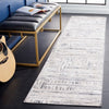 Safavieh Opal OAL420 Ivory / Dark Grey Area Rug Room Scene Feature