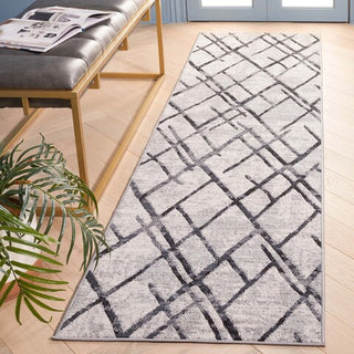 Safavieh Odyssey ODY810 Grey / Black Area Rug Room Scene Feature