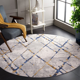 Safavieh Odyssey ODY810 Grey / Blue Gold Area Rug