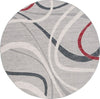 Safavieh Odyssey ODY812 Grey / Red Ivory Area Rug
