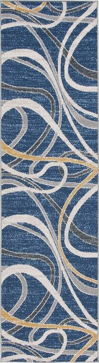 Safavieh Odyssey ODY812 Blue / Gold Ivory Area Rug