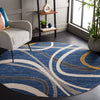 Safavieh Odyssey ODY812 Blue / Gold Ivory Area Rug