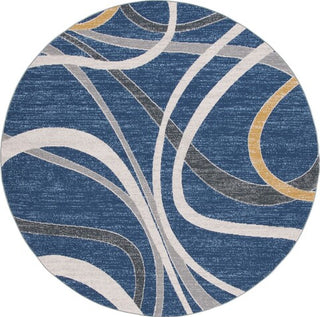 Safavieh Odyssey ODY812 Blue / Gold Ivory Area Rug