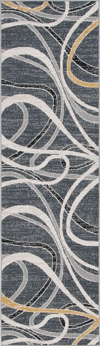 Safavieh Odyssey ODY812 Black / Grey Gold Area Rug