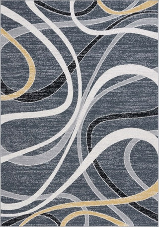 Safavieh Odyssey ODY812 Black / Grey Gold Area Rug