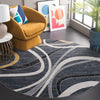 Safavieh Odyssey ODY812 Black / Grey Gold Area Rug