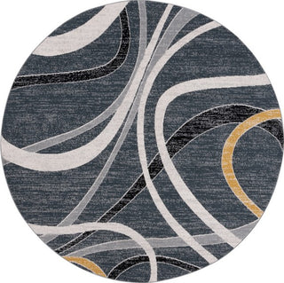 Safavieh Odyssey ODY812 Black / Grey Gold Area Rug