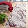 Safavieh Odyssey ODY822 Grey / Red Ivory Area Rug Room Scene Feature