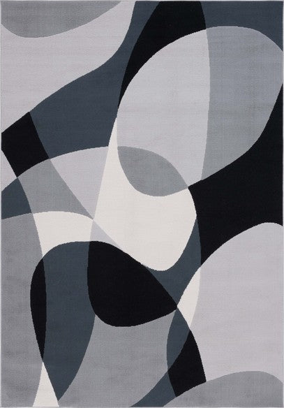 Safavieh Odyssey ODY824 Grey / Black Ivory Area Rug