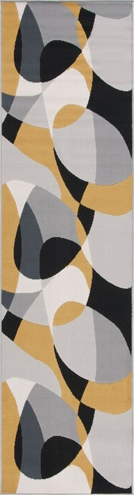 Safavieh Odyssey ODY824 Grey / Gold Black Area Rug