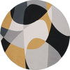 Safavieh Odyssey ODY824 Grey / Gold Black Area Rug