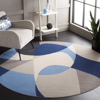 Safavieh Odyssey ODY824 Grey / Blue Navy Area Rug