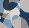 Safavieh Odyssey ODY824 Grey / Blue Navy Area Rug