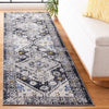 Safavieh Odyssey ODY858 Dark Grey / Blue Gold Area Rug Room Scene Feature