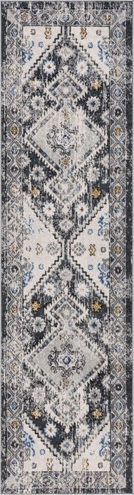 Safavieh Odyssey ODY858 Dark Grey / Blue Gold Area Rug