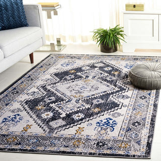 Safavieh Odyssey ODY858 Dark Grey / Blue Gold Area Rug