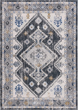 Safavieh Odyssey ODY858 Dark Grey / Blue Gold Area Rug