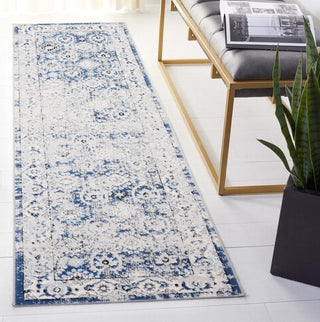 Safavieh Odyssey ODY862 Grey / Navy Area Rug Room Scene Feature