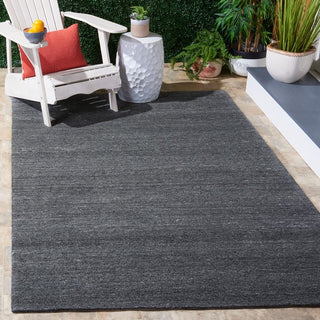 Safavieh Outdoor Micro-loop OMP101 Dark Grey Area Rug