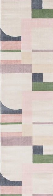 Safavieh Orwell ORW301C Beige / Pink Area Rug Runner