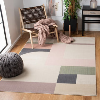 Safavieh Orwell ORW301C Beige / Pink Area Rug Room Scene