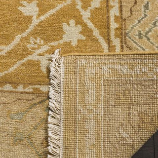 Safavieh Oushak OSH233 Gold/Brown Area Rug Backing