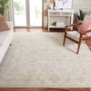 Safavieh Oushak OSH654B Beige / Light Grey Area Rug Room Scene Feature