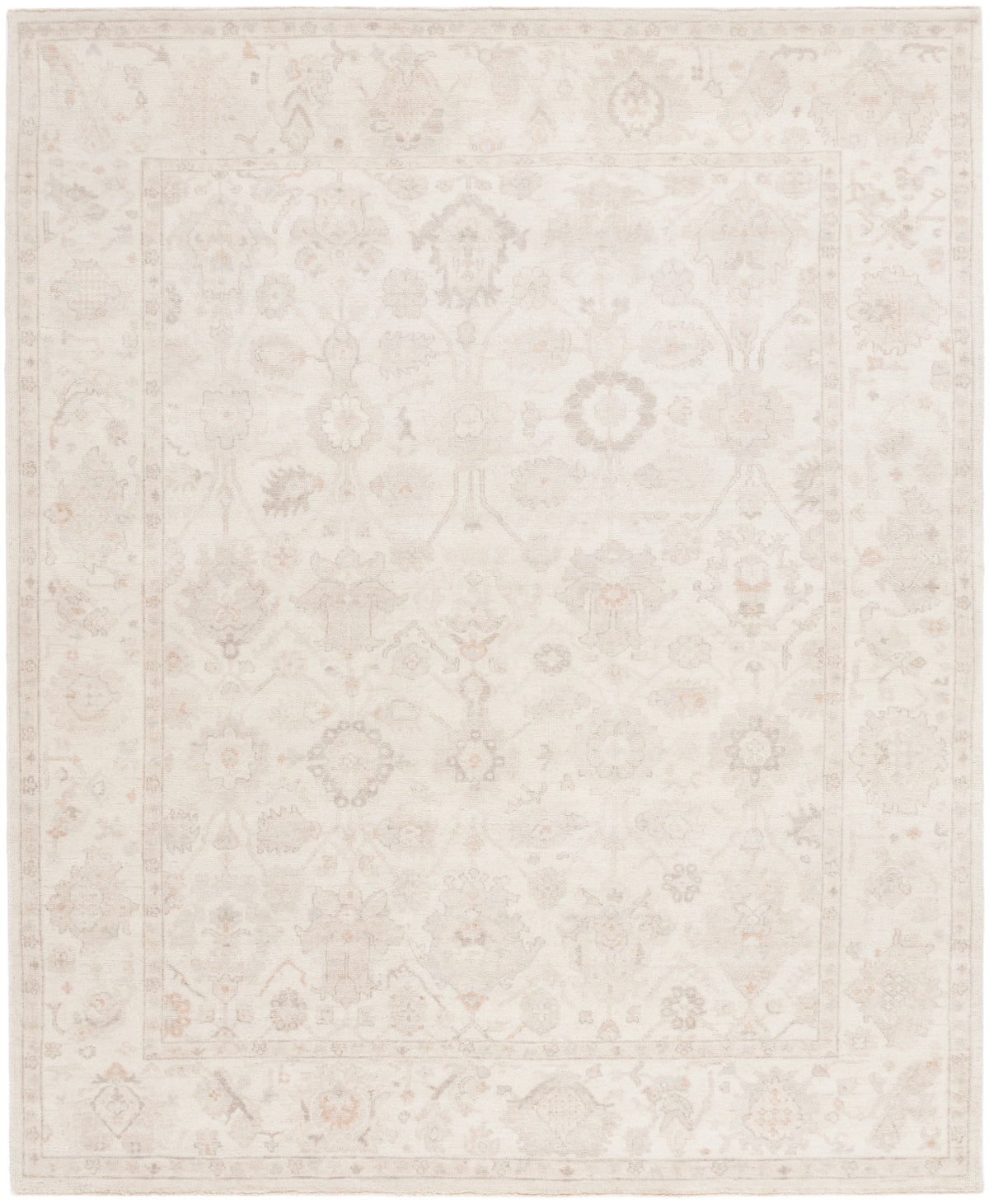 Safavieh Oushak OSH654B Beige / Light Grey Area Rug main image