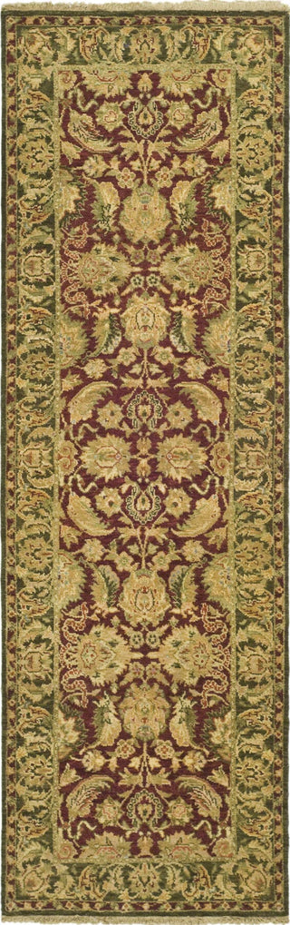 Safavieh Old World OW115 Burgundy / Green Area Rug