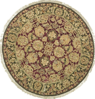 Safavieh Old World OW115 Burgundy / Green Area Rug