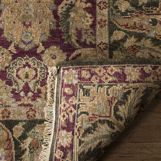 Safavieh Old World OW115 Burgundy / Green Area Rug