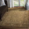 Safavieh Old World OW115 Light Green / Gold Area Rug Room Scene Feature