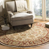 Safavieh Old World OW115 Ivory / Rust Area Rug Room Scene Feature