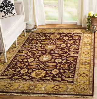 Safavieh Old World OW224 Red / Light Gold Area Rug Room Scene Feature