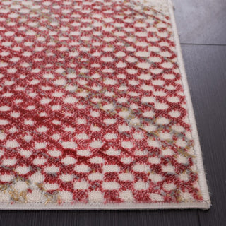 Safavieh Palma PAM324 Light Grey / Red Area Rug