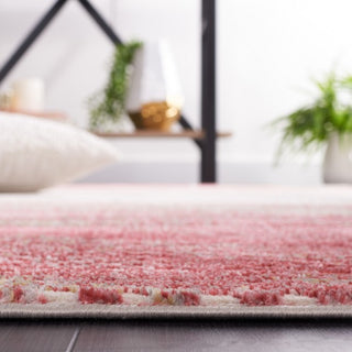 Safavieh Palma PAM324 Light Grey / Red Area Rug