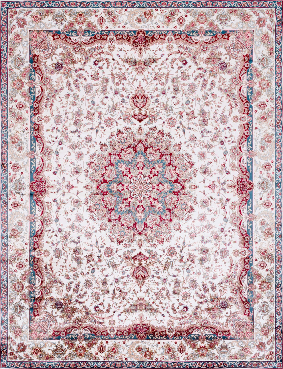 Safavieh Persian Classic PCL456A Ivory / Blue Rust Area Rug main image