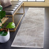 Safavieh Platinum PLA542 Grey / Light Area Rug Room Scene Feature