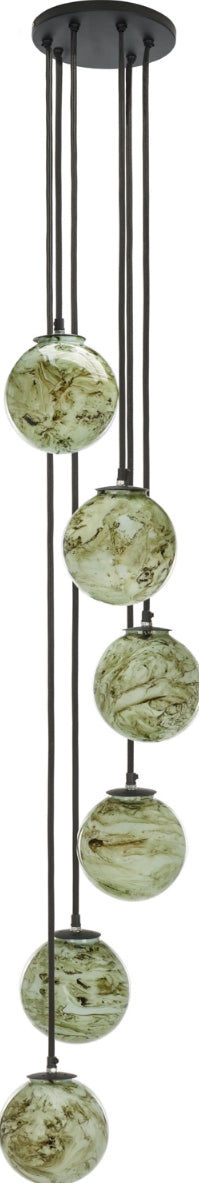 Safavieh Hallie PND3000A Black / Multi Lamp Main Off