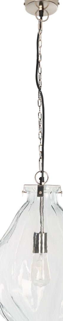 Safavieh Kinney PND3003A Clear / Nickel Lamp Main Off