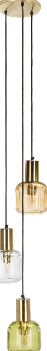 Safavieh Rhea PND3011A Multi / Gold Lamp Main Off