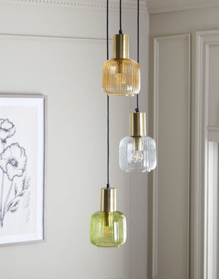 Safavieh Rhea PND3011A Multi / Gold Lamp Room Scene On Feature