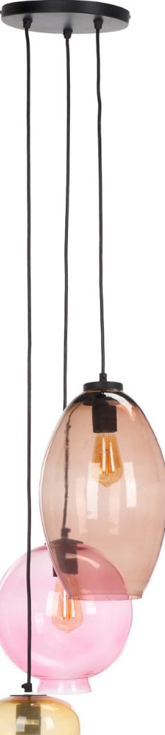 Safavieh Keoni PND3012A Multi / Black Lamp Main Off