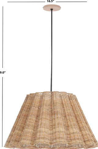 Safavieh Luca PND3029A Natural Lamp main image