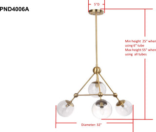 Safavieh Bain PND4006A Bronze Lamp main image