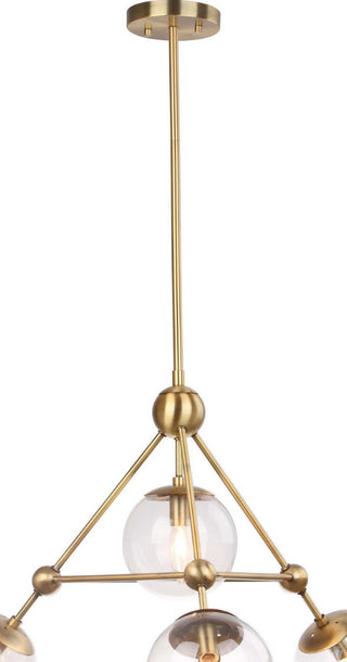 Safavieh Bain PND4006A Bronze Lamp Main On