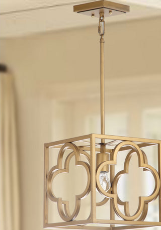 Safavieh Rabia PND4017A Gold Lamp Room Scene Off Feature