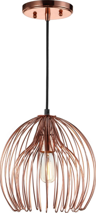 Safavieh Deena PND4029A Copper Lamp Main On