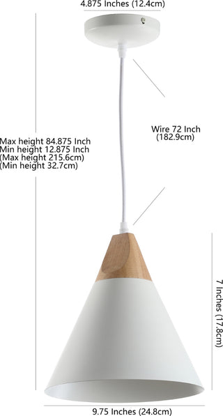 Safavieh Cila PND4030D White / Natural Lamp main image